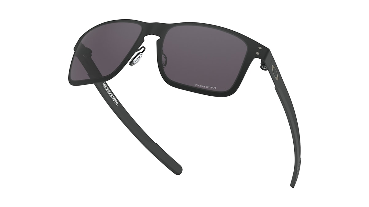 meteor Begrænsninger Kvadrant Holbrook™ Metal Prizm Grey Lenses, Matte Black Frame Sunglasses | Oakley® US