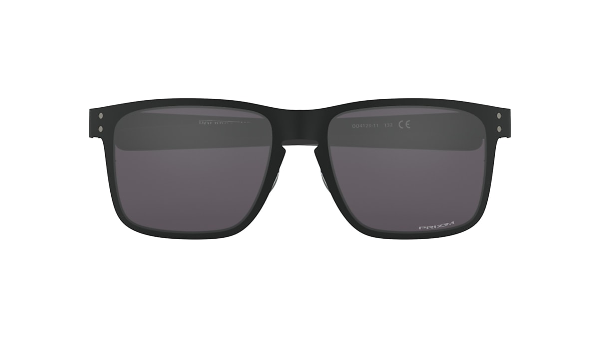 Holbrook™ Metal Prizm Grey Lenses, Matte Black Frame Sunglasses 