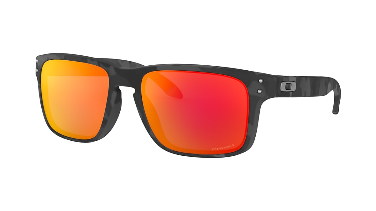 Holbrook™ Prizm Ruby Lenses, Black Camo Frame Sunglasses | Oakley® CA