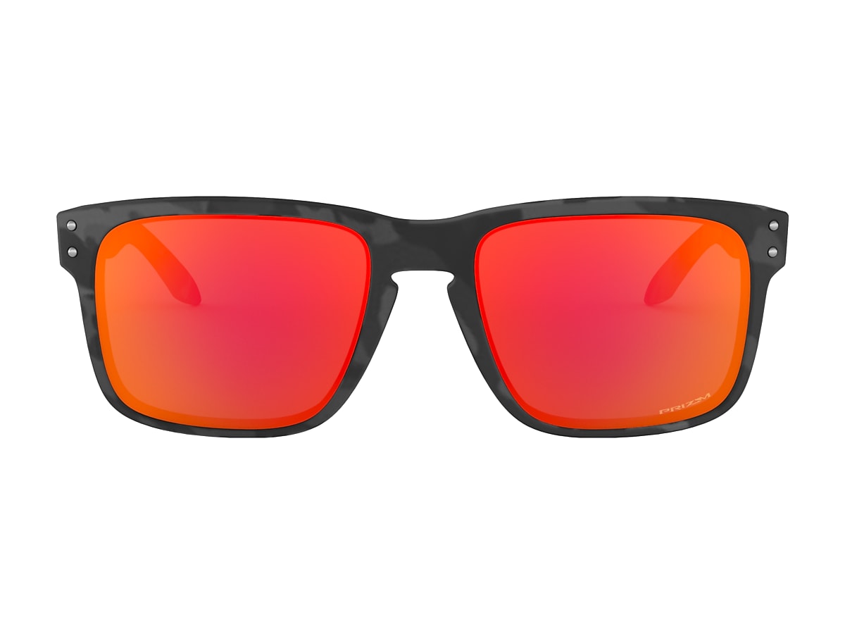 Holbrook™ Prizm Ruby Lenses, Black Camo Frame Sunglasses | Oakley® PT