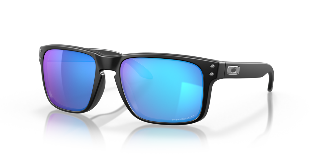 react Civilize Lover Holbrook™ Prizm Sapphire Polarized Lenses, Matte Black Frame Sunglasses |  Oakley® US
