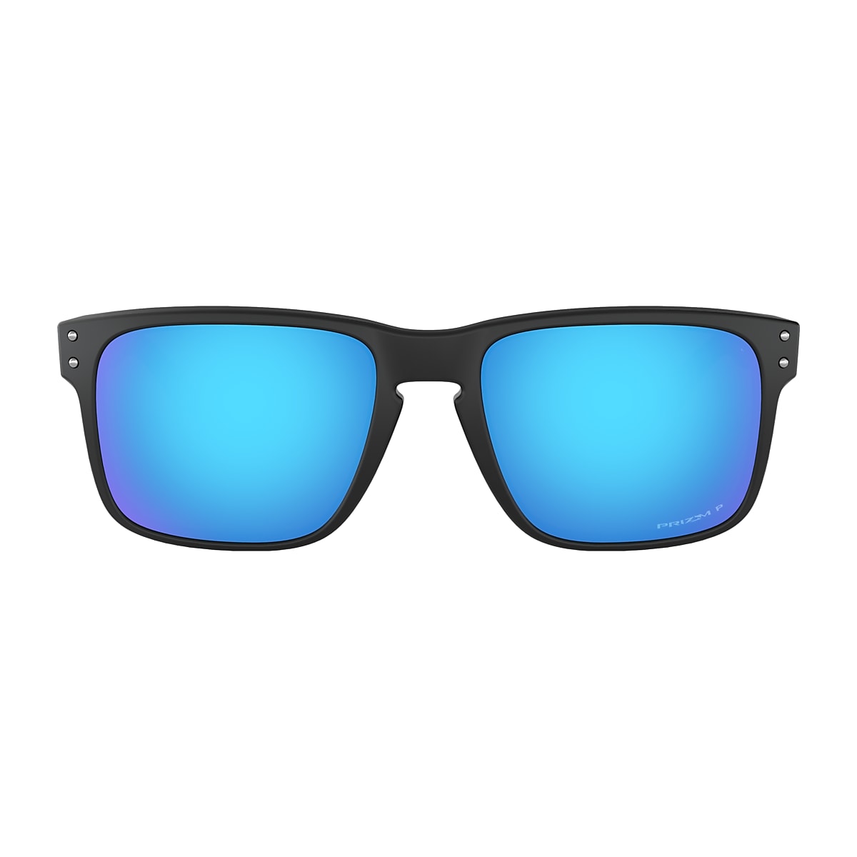 Holbrook™ Prizm Sapphire Polarized Lenses, Matte Black Frame Sunglasses |  Oakley® AU