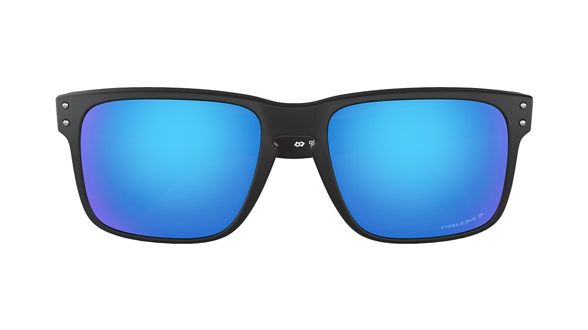 Lunettes de soleil Oakley Holbrook Matte Black Prizm Sapphire Polarized -  Eté 2023