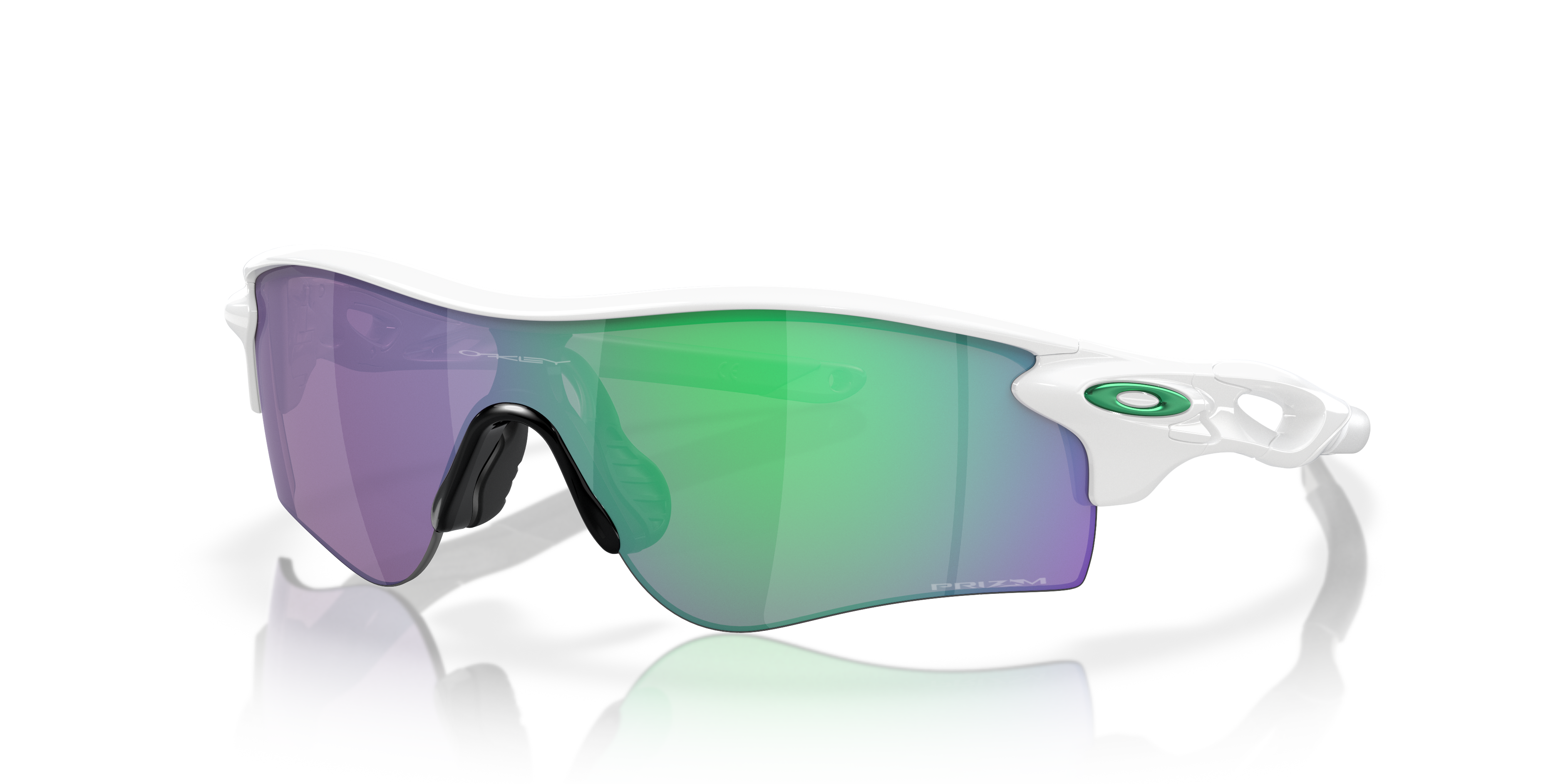 Shop Oakley Radarlock® Path® (low Bridge Fit) Sunglasses In White
