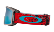 Line Miner™ Snow Goggle - Arctic Fracture Red Sea