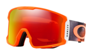 Line Miner™ Snow Goggles - Mystic Flow Neon Orange