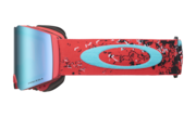 Fall Line Snow Goggles - Arctic Fracture Red Sea