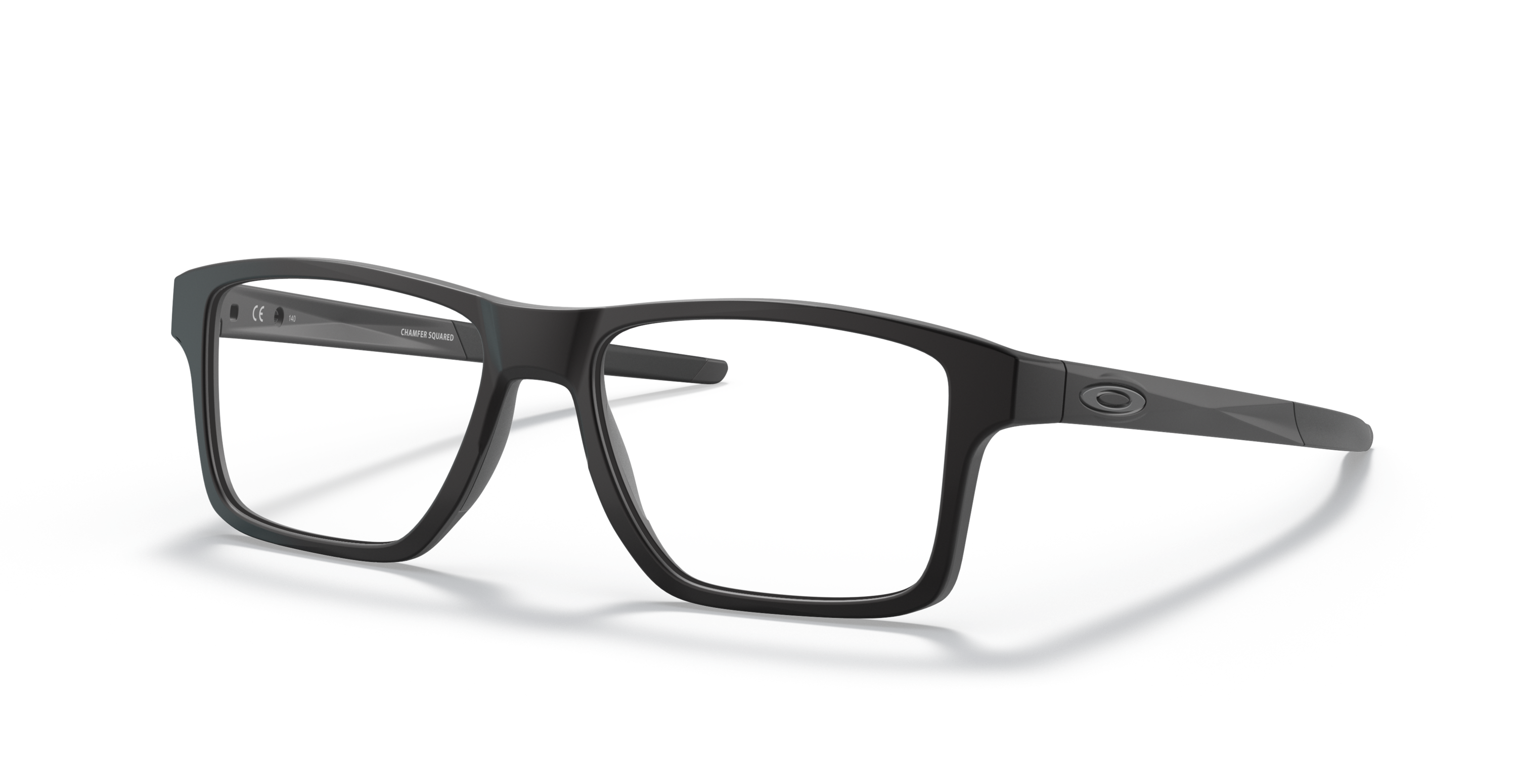 Chamfer™ Squared (TruBridge™) Satin Black Eyeglasses Oakley® US