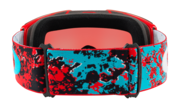 Fall Line (Asia Fit) Snow Goggles - Arctic Fracture Red Sea
