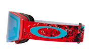 Fall Line (Asia Fit) Snow Goggles - Arctic Fracture Red Sea