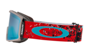 Line Miner™ Asia Fit Snow Goggles - Arctic Fracture Red Sea