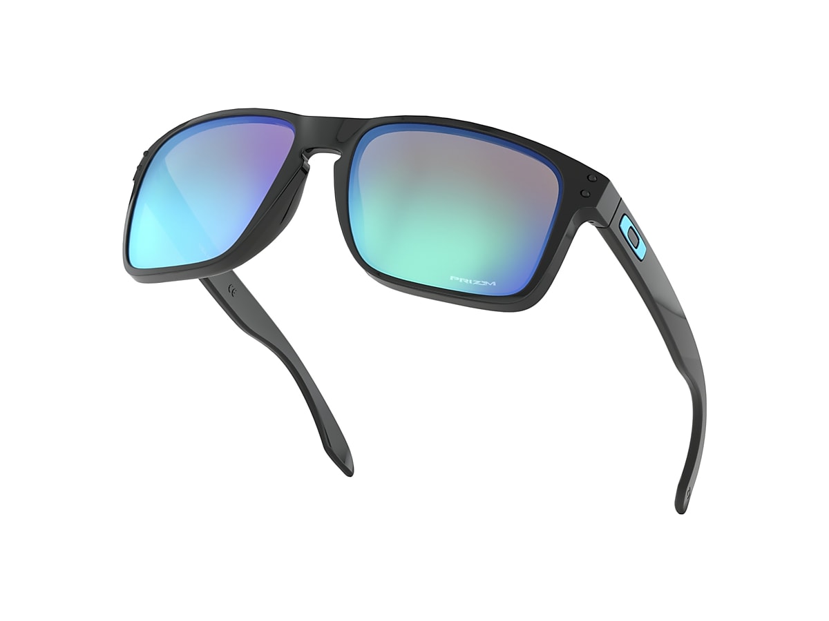 Holbrook™ XL Prizm Sapphire Lenses, Polished Black Frame Sunglasses | Oakley®  US