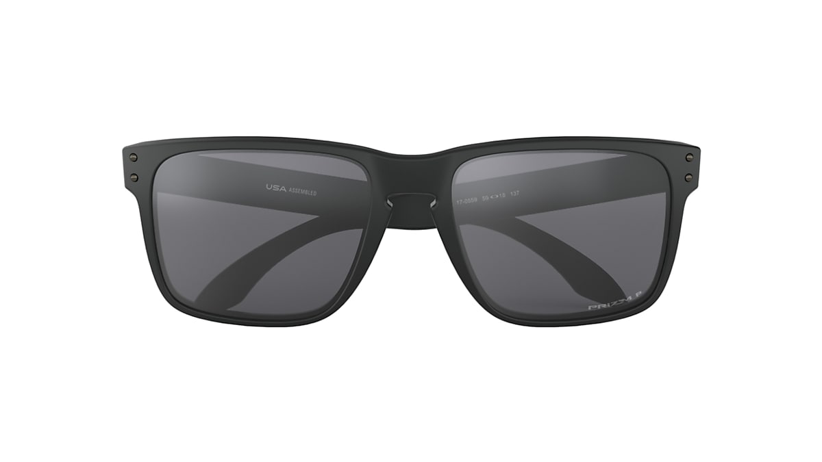 Holbrook™ XL Prizm Black Polarized Lenses, Matte Black Frame Sunglasses |  Oakley® DK
