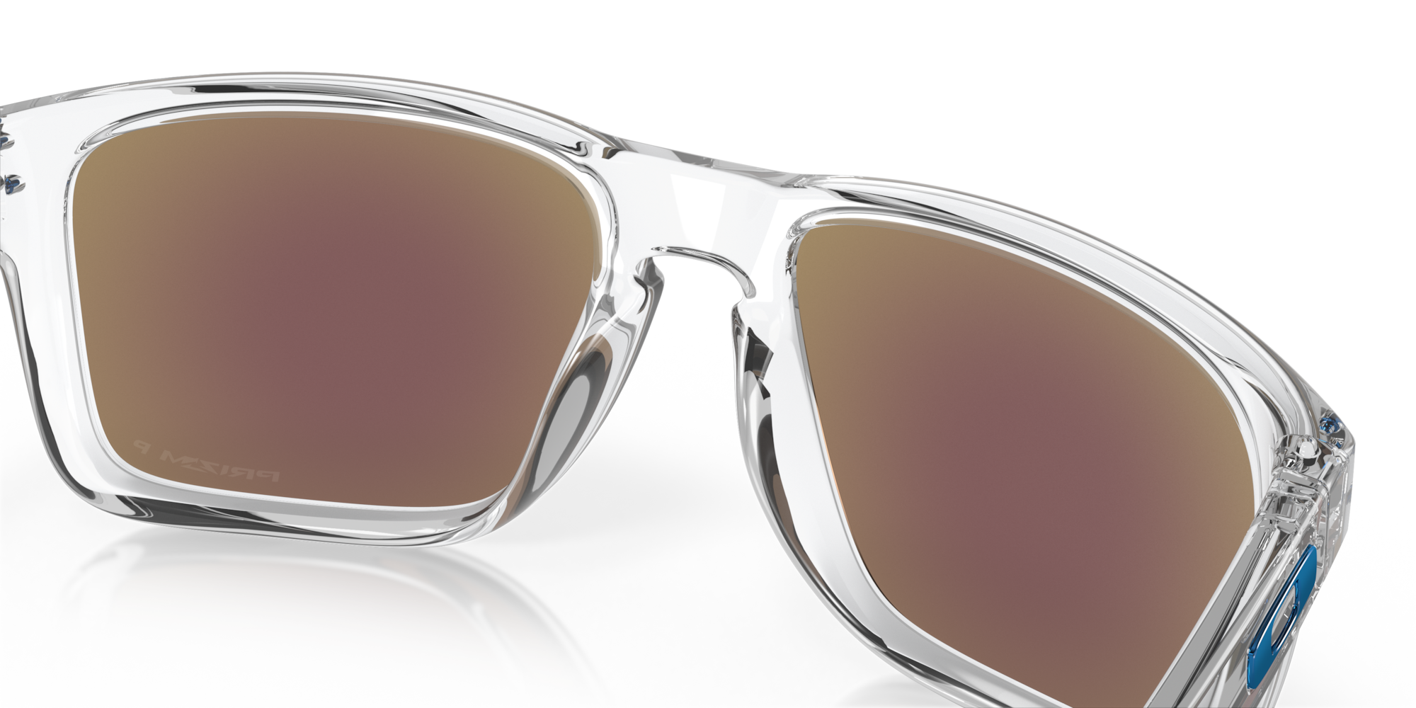 Holbrook™ XL Polished Clear Sunglasses Oakley Standard Issue USA