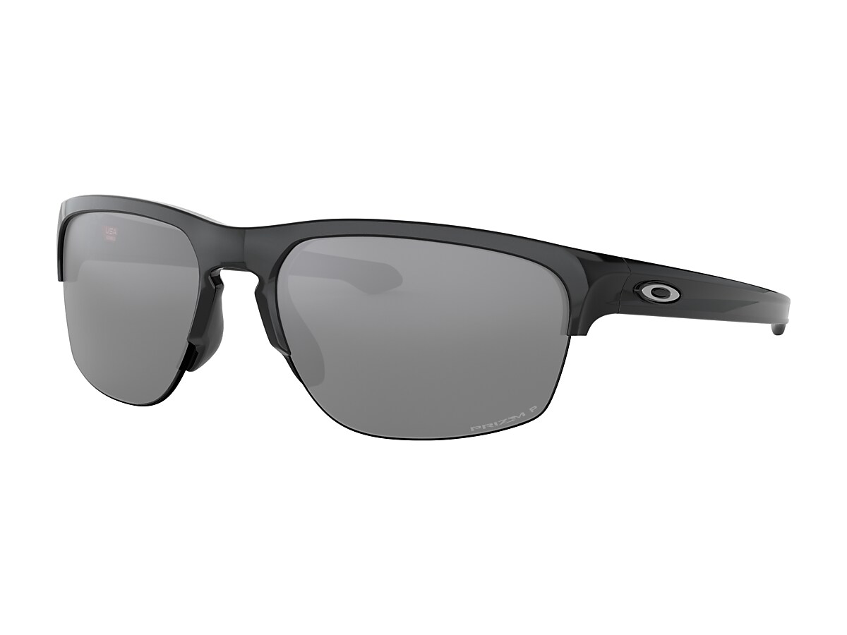極美品　Oakley　オークリー　サングラス　SILVER　PRISMレンズ Sliver™ Round Prizm Deep Water Polarized Polished Black アイ