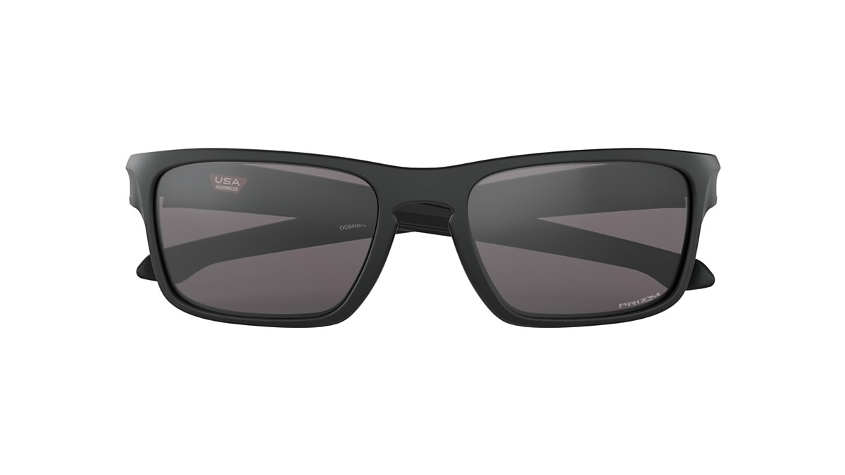 Sliver Stealth Prizm Grey Lenses Matte Black Frame Sunglasses Oakley PL