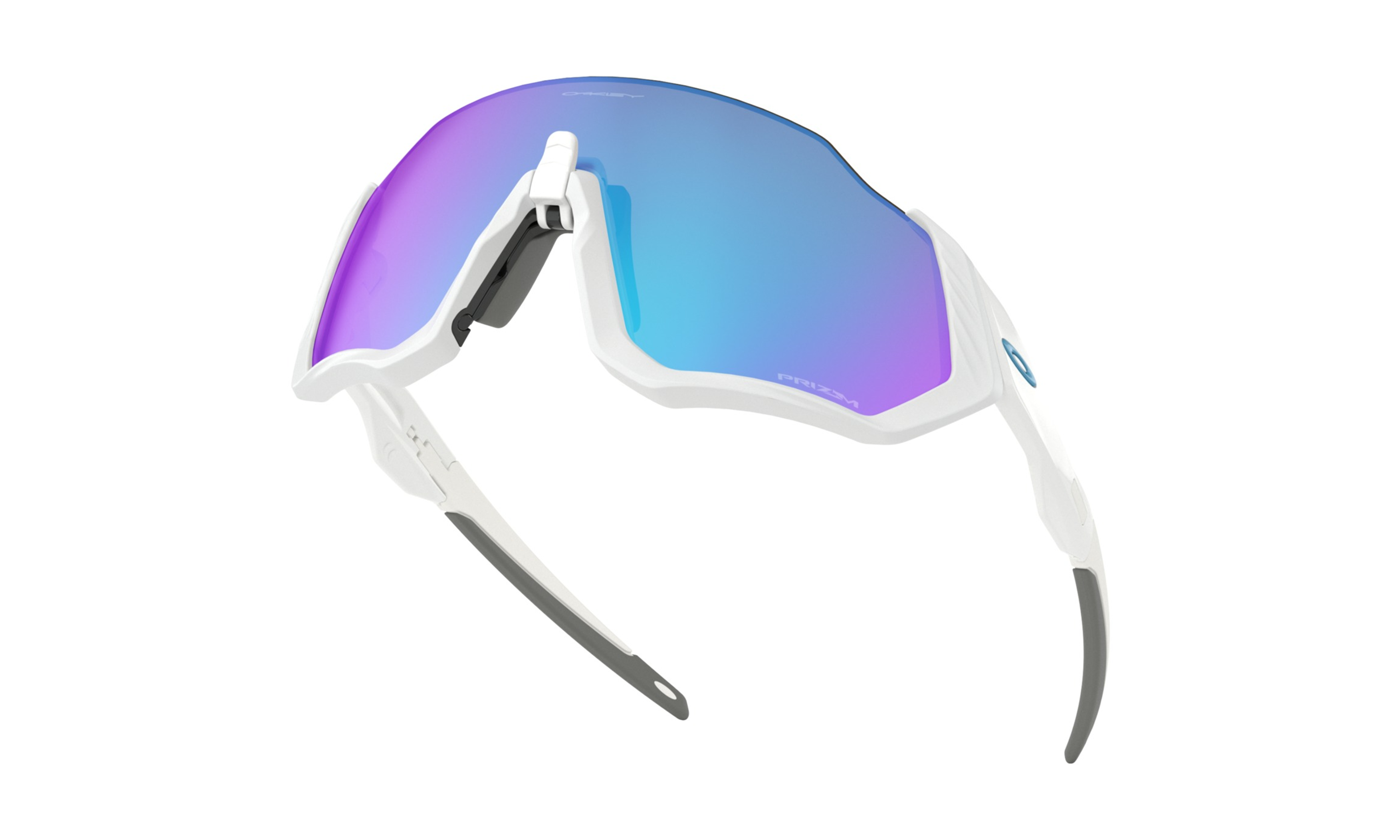 Flight Jacket™ Prizm Sapphire Lenses, Matte White Frame Sunglasses