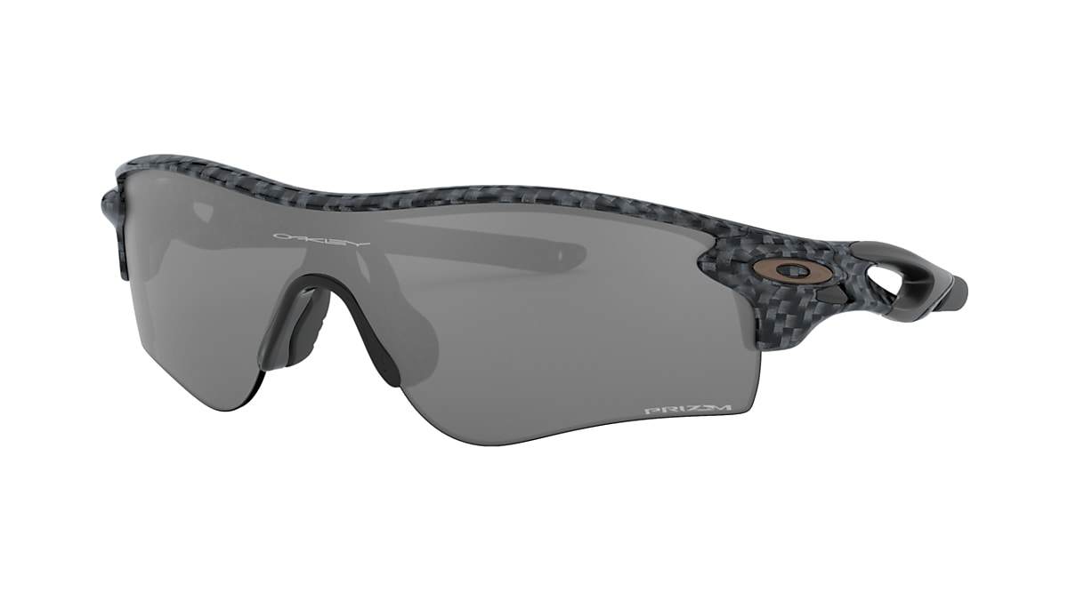 RadarLock® Path® (Low Bridge Fit) Prizm Black Lenses, Carbon Fiber Frame  Sunglasses | Oakley® US