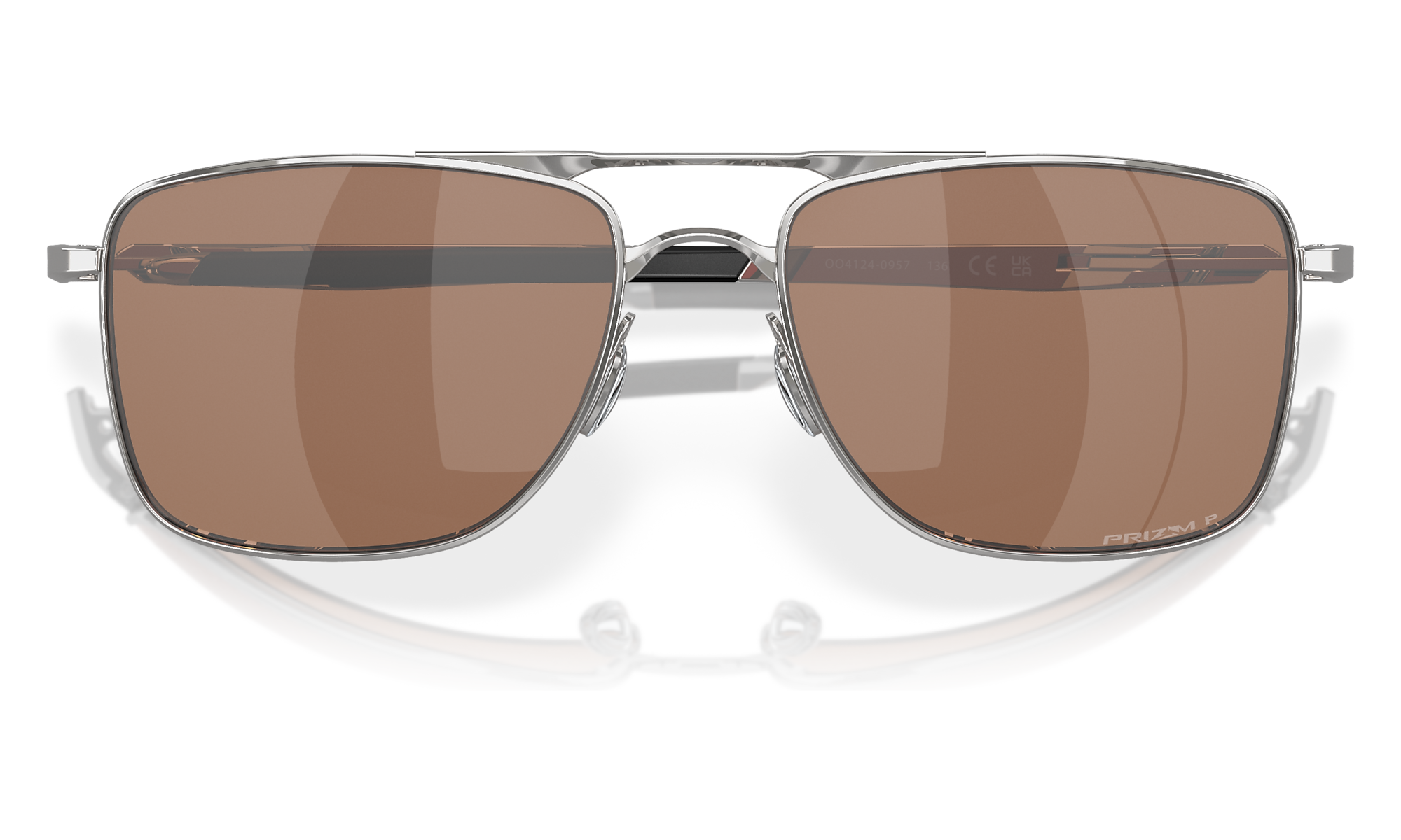 Gauge 8 Polished Chrome Sunglasses Oakley Standard Issue USA