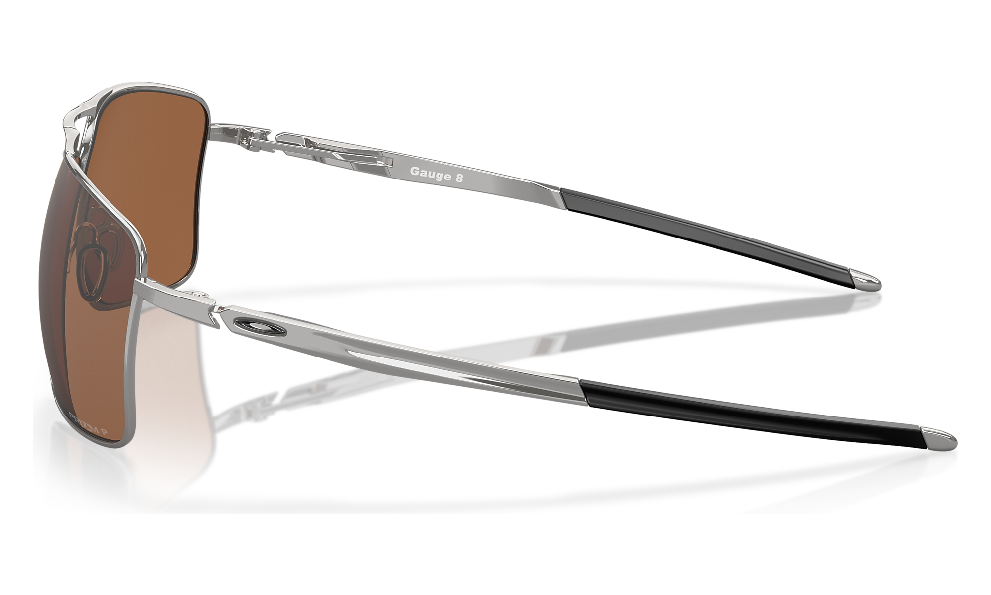 Gauge 8 Polished Chrome Sunglasses Oakley Standard Issue USA