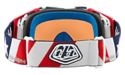 Airbrake® MX Goggles - Troy Lee Designs Liberty Red White Blue
