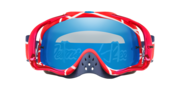 Crowbar® MX Goggles - Troy Lee Designs Metric Red White