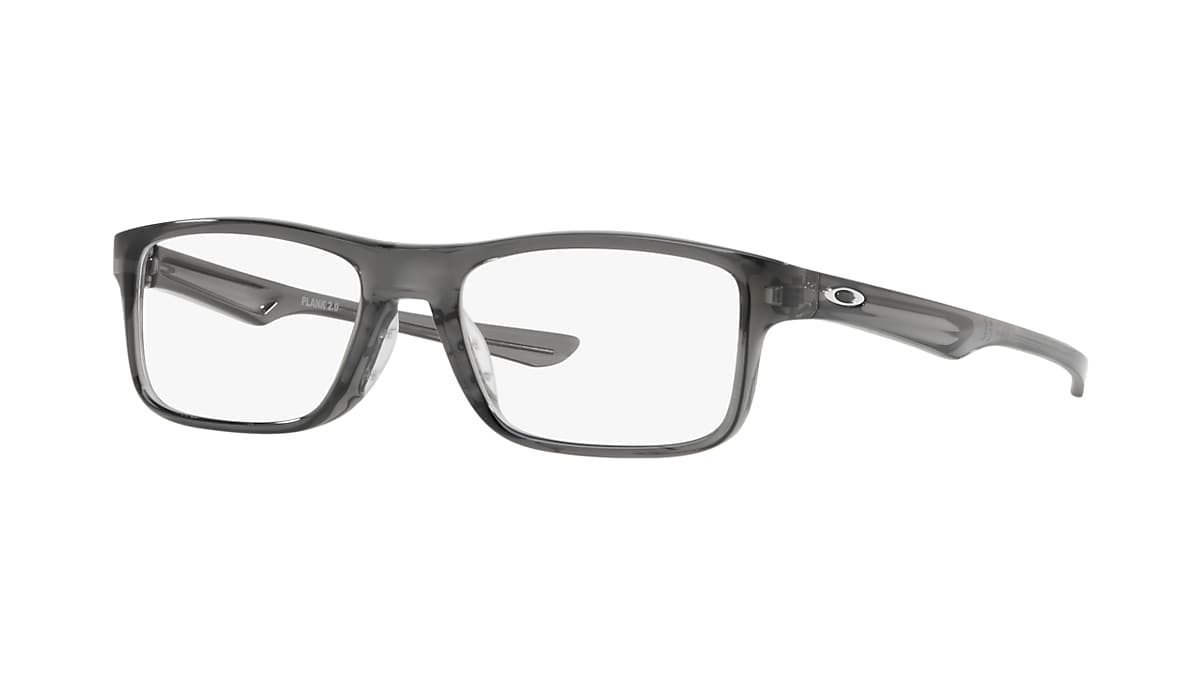 Plank  Polished Grey Smoke Eyeglasses | Oakley® IE