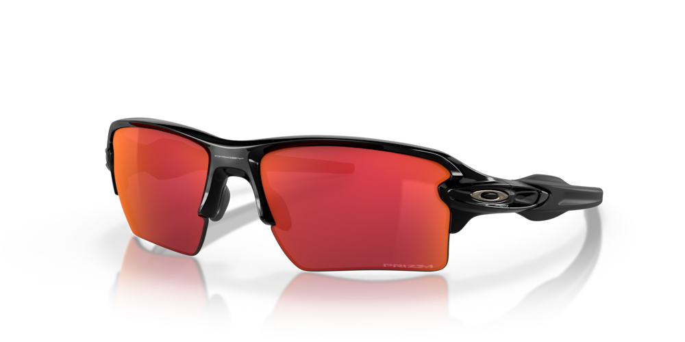 Flak®  XL Prizm Field Lenses, Polished Black Frame Sunglasses | Oakley®  BE