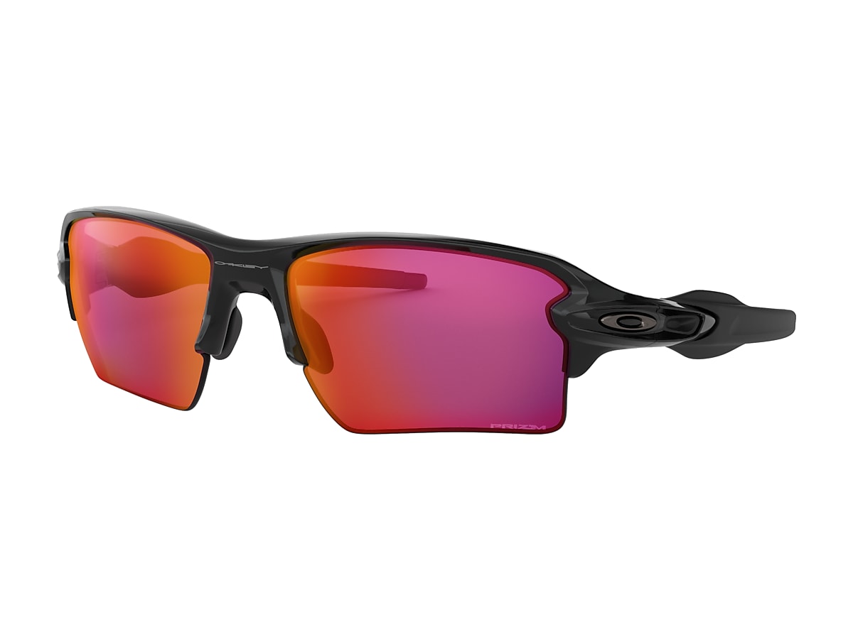 Flak®  XL Prizm Field Lenses, Polished Black Frame Sunglasses | Oakley®  AU