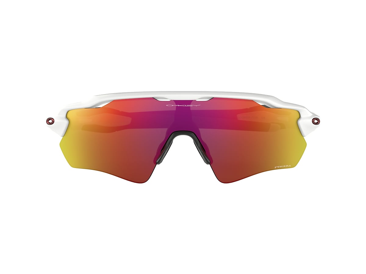 Radar® EV Path® Prizm Ruby Lenses, Polished White Frame Sunglasses
