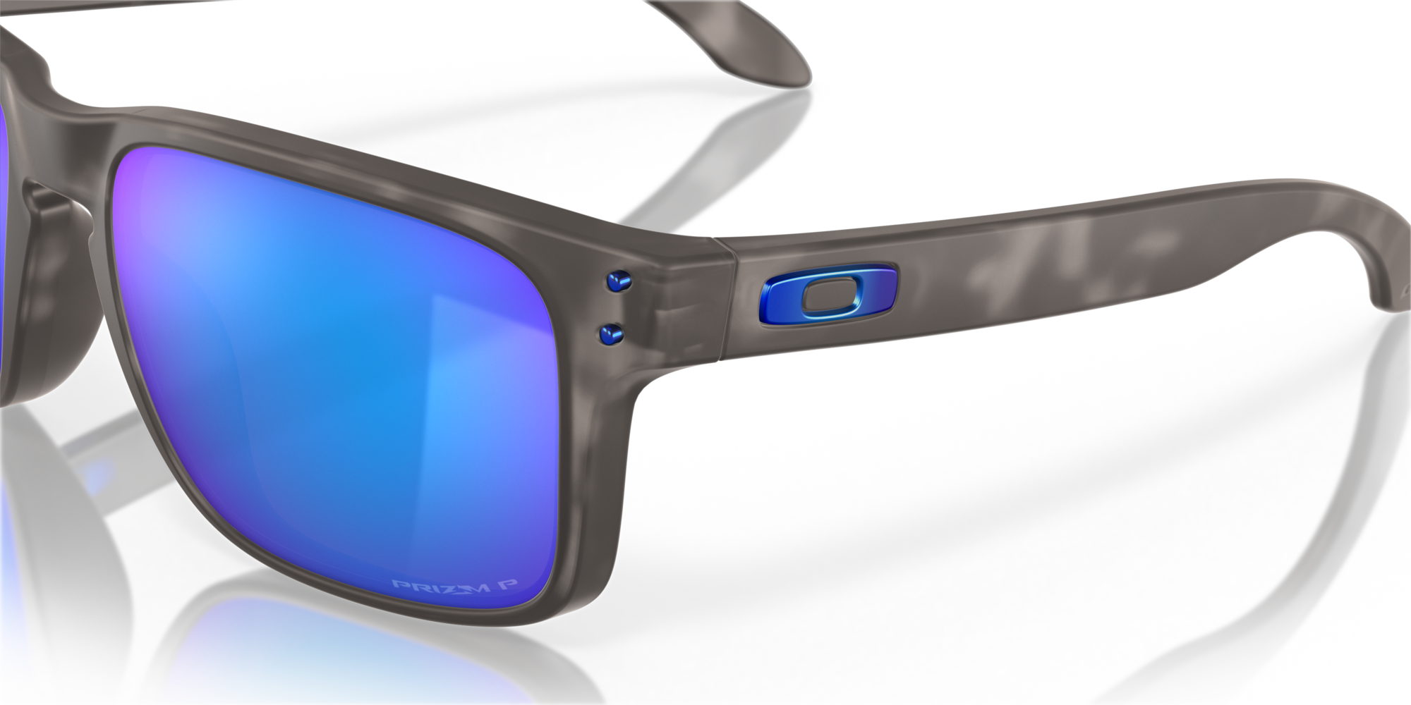 Holbrook™ Prizm Sapphire Polarized Lenses Matte Black Tortoise Frame Sunglasses Oakley 