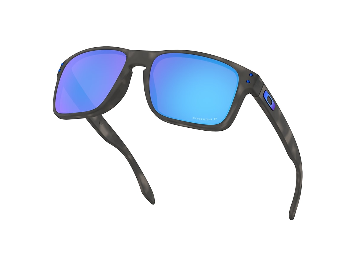 Holbrook™ (Low Bridge Fit) Prizm Sapphire Polarized Lenses, Matte Black  Tortoise Frame Sunglasses | Oakley® US