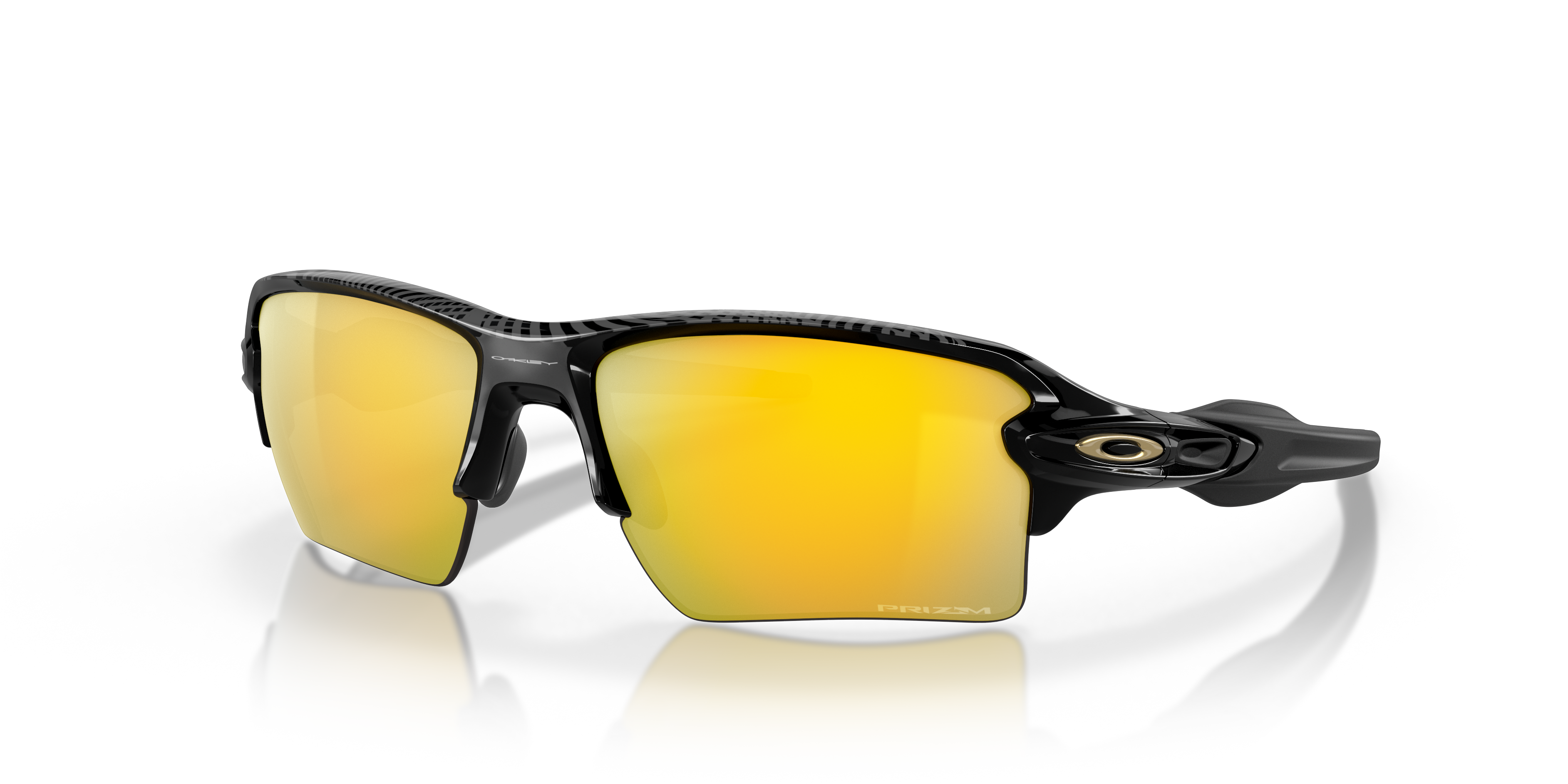 Flak® 2.0 XL Prizm 24K Polarized Lenses, Polished Black Frame ...