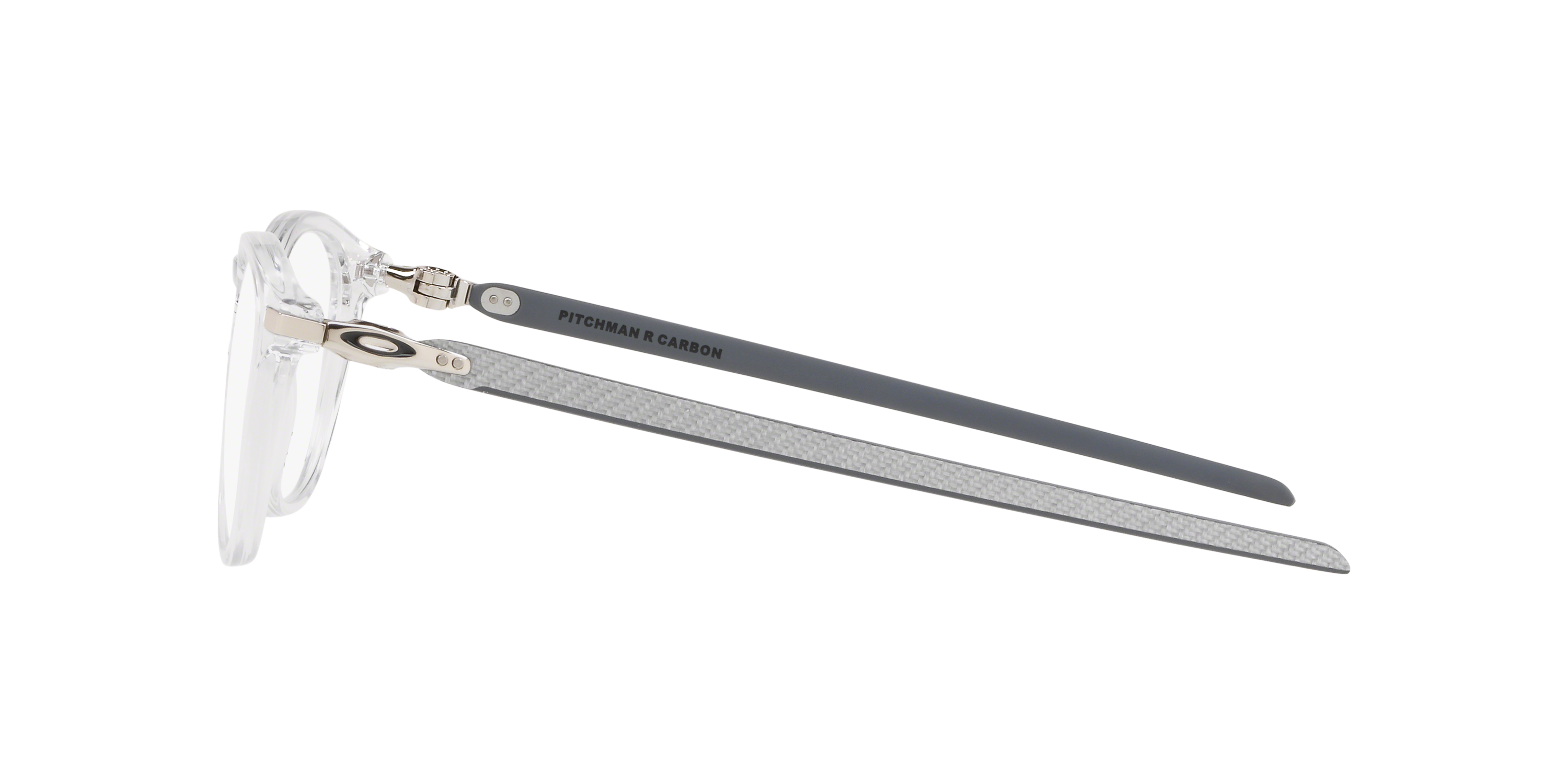 Pitchman™ R Carbon Polished Clear Eyeglasses Oakley® US Official Oakley Standard Issue