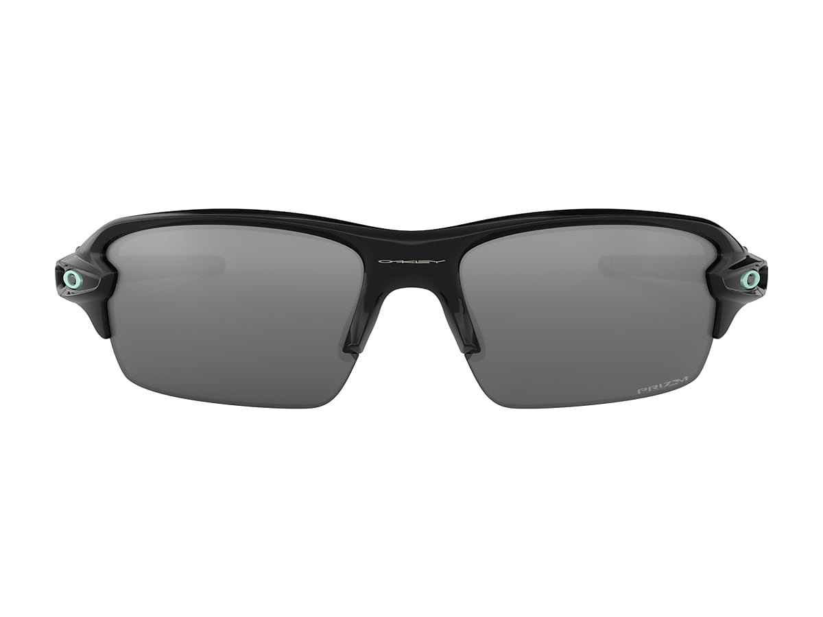 Flak® XS (Youth Fit) Prizm Deep Water Polarized Lenses, Polished White  Frame Sunglasses | Oakley® US