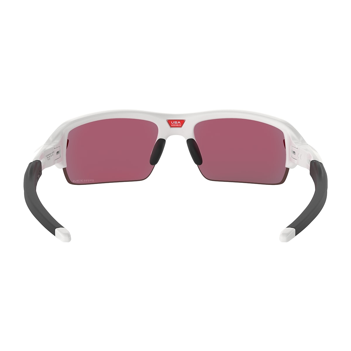 Flak® XS (Youth Fit) Prizm Field Lenses, Polished White Frame Sunglasses |  Oakley® US