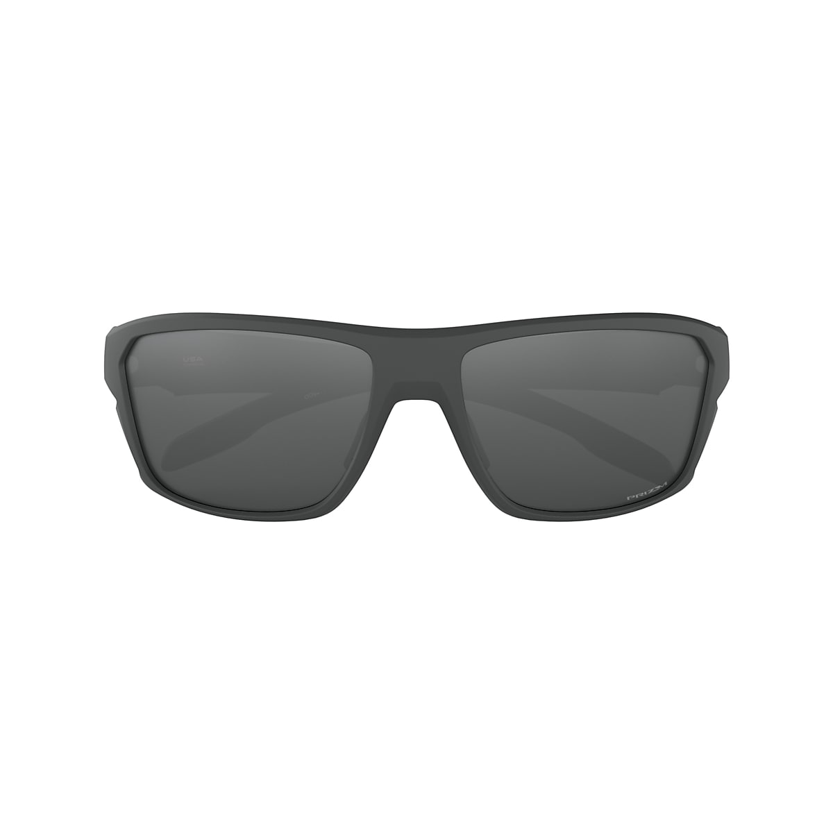 Split Shot Prizm Black Lenses, Matte Carbon Frame Sunglasses