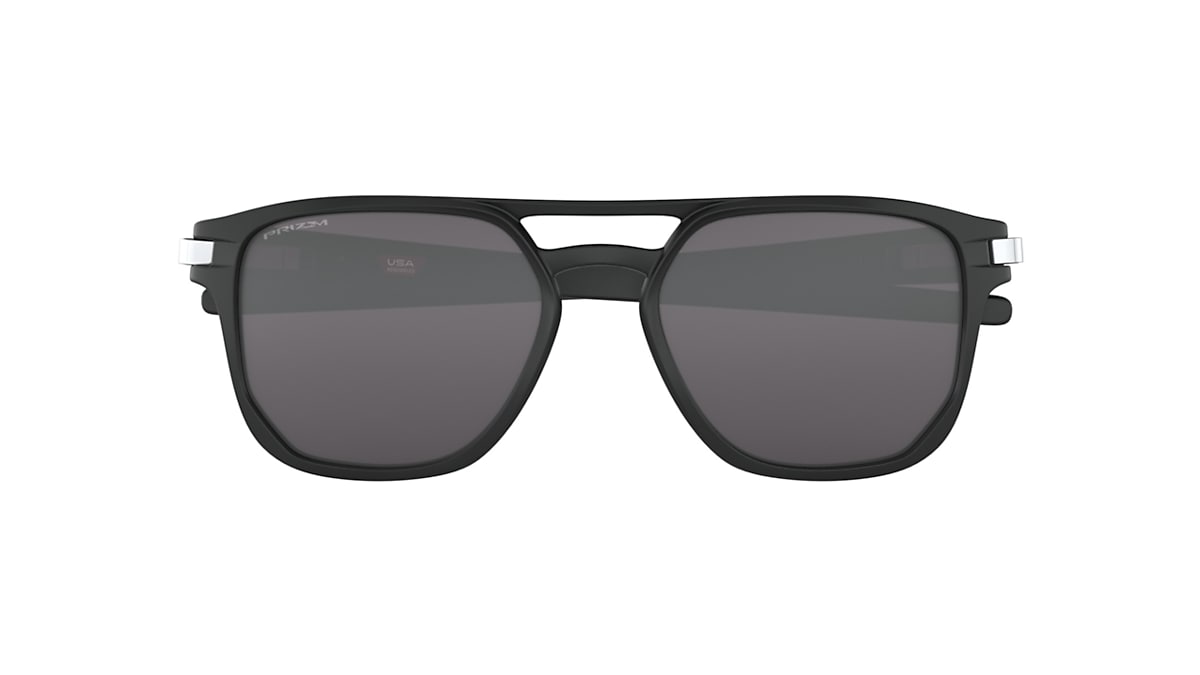 midler stå på række build Latch™ Beta Prizm Grey Lenses, Matte Black Frame Sunglasses | Oakley® US