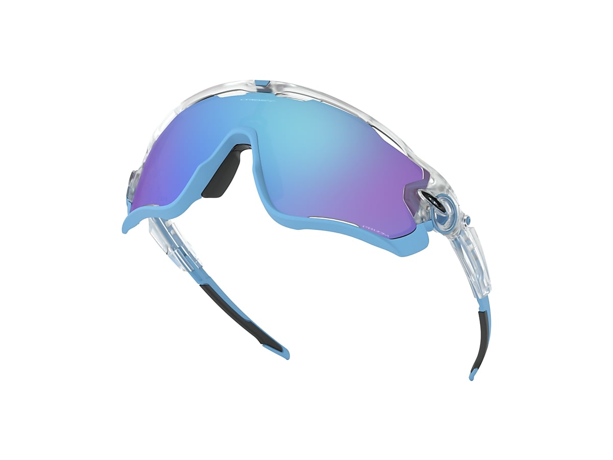 Jawbreaker™ Prizm Sapphire Lenses, Crystal Clear Frame Sunglasses