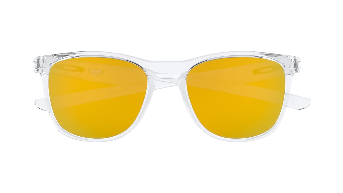 Trillbe™ X Sapphire Iridium Polarized Lenses, Polished Clear Frame