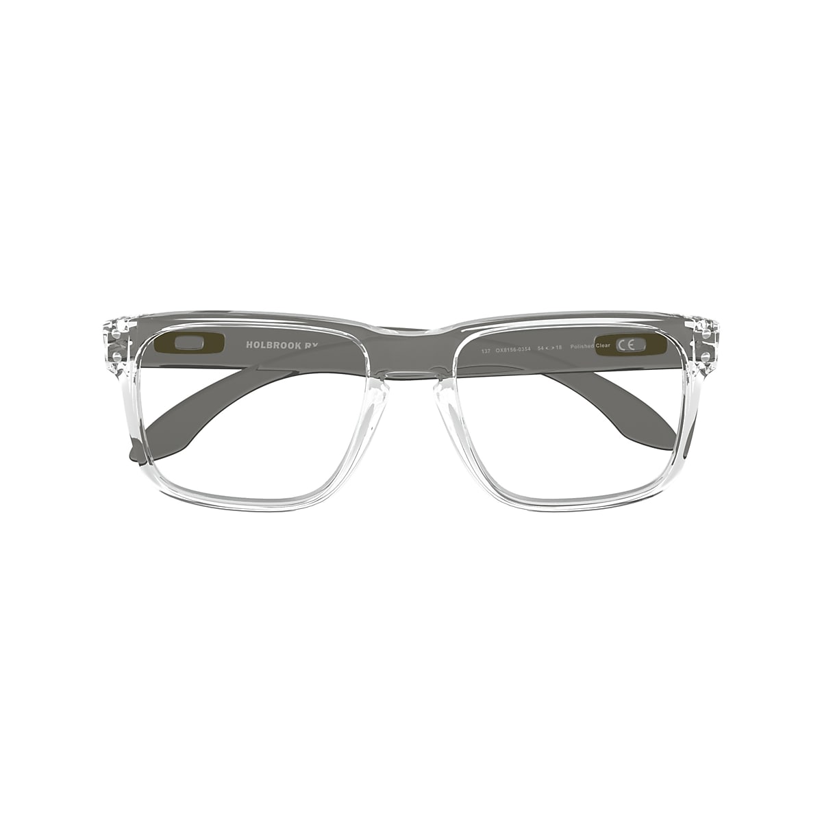 Holbrook™ Polished Clear Eyeglasses | Oakley® GB