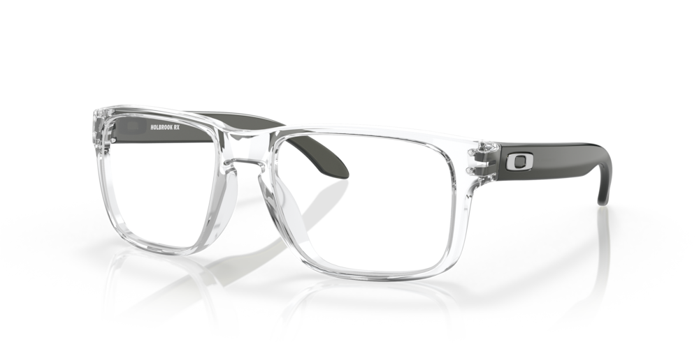 Suppression Ahead idiom Holbrook™ Polished Clear Eyeglasses | Oakley® US