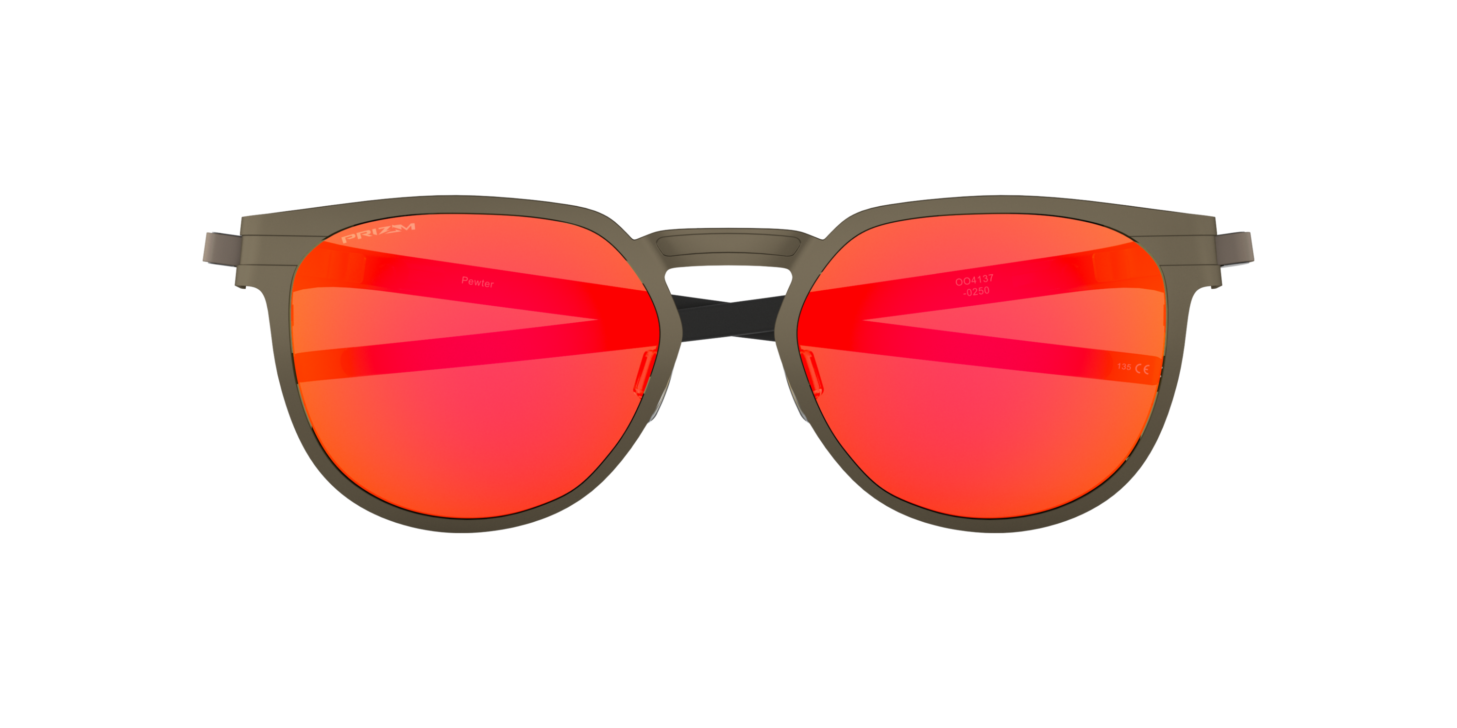 Diecutter Prizm Ruby Lenses Pewter Frame Sunglasses Oakley® Us 
