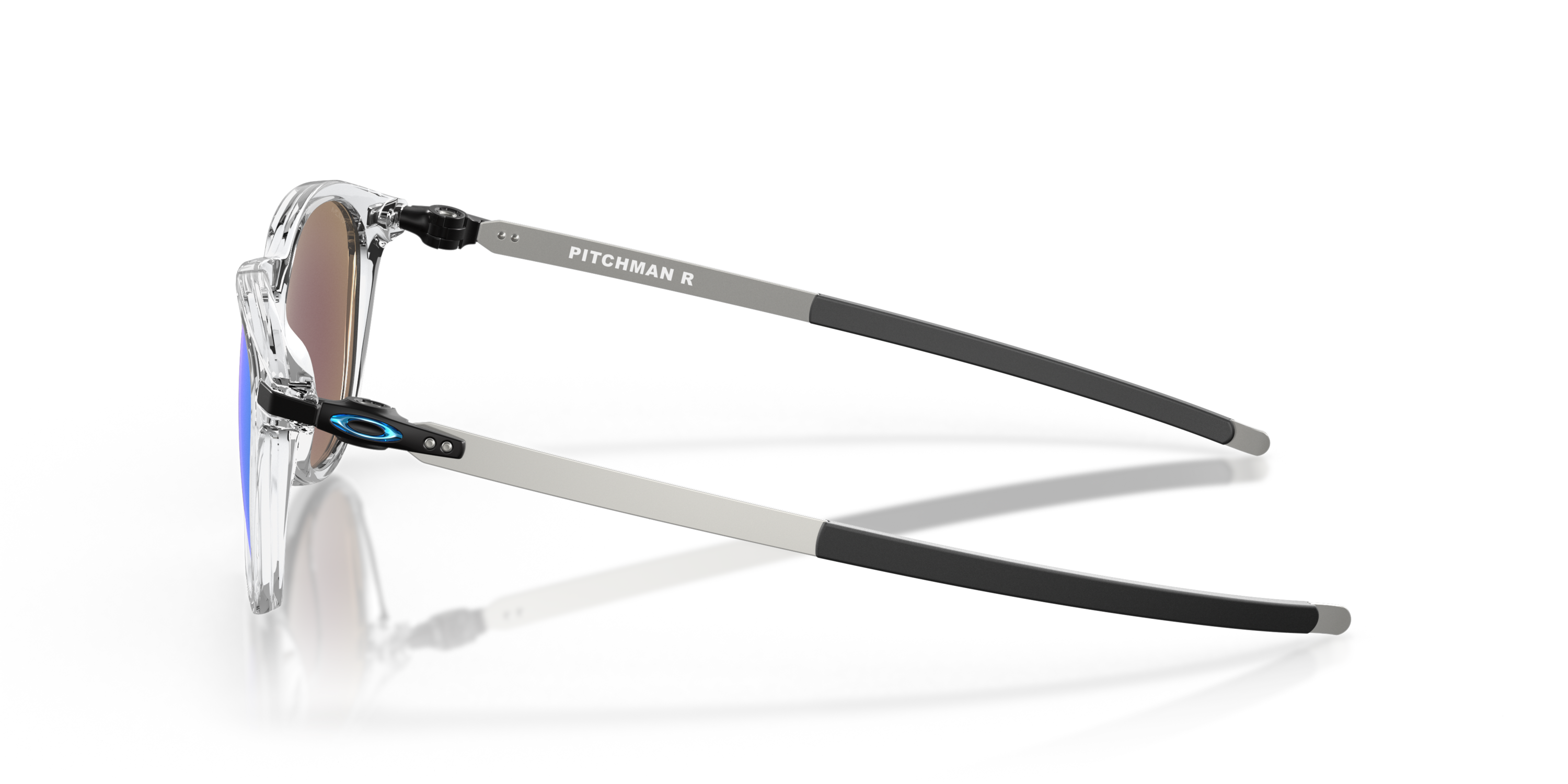 Pitchman™ R Polished Clear Sunglasses Oakley Standard Issue USA