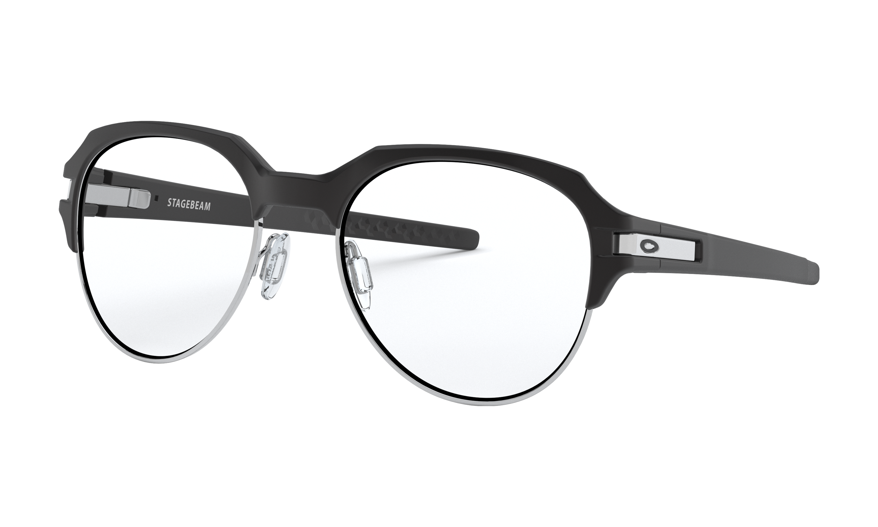 Stagebeam Satin Black Eyeglasses | Oakley® AU