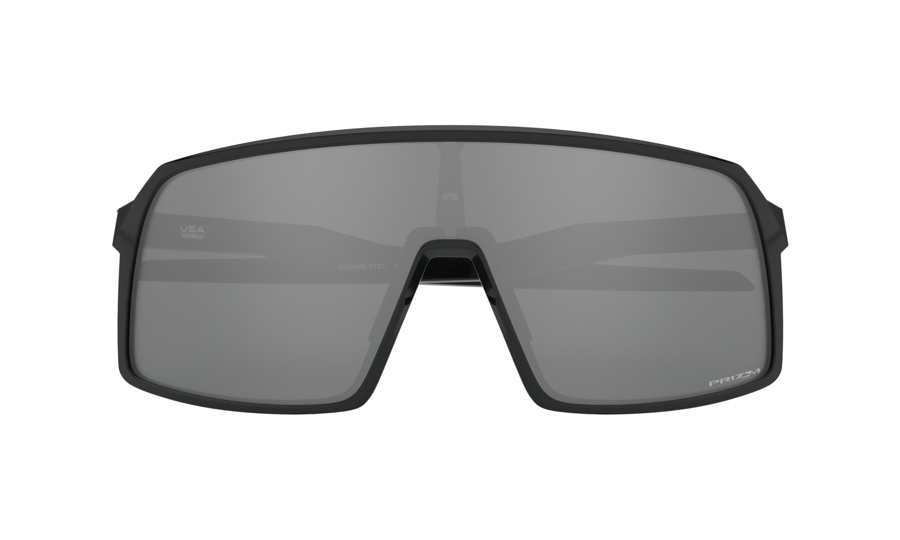 Sutro Polished Black Sunglasses 