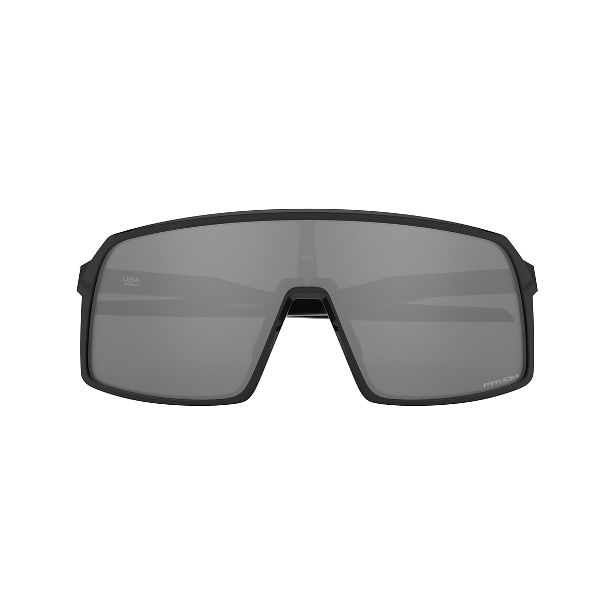 Sutro (Low Bridge Fit) Prizm Black Lenses, Polished Black Frame Sunglasses  | Oakley® CA