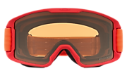 Line Miner™ (Youth Fit) Snow Goggles - Red Neon Orange