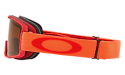 Line Miner™ (Youth Fit) Snow Goggles - Red Neon Orange