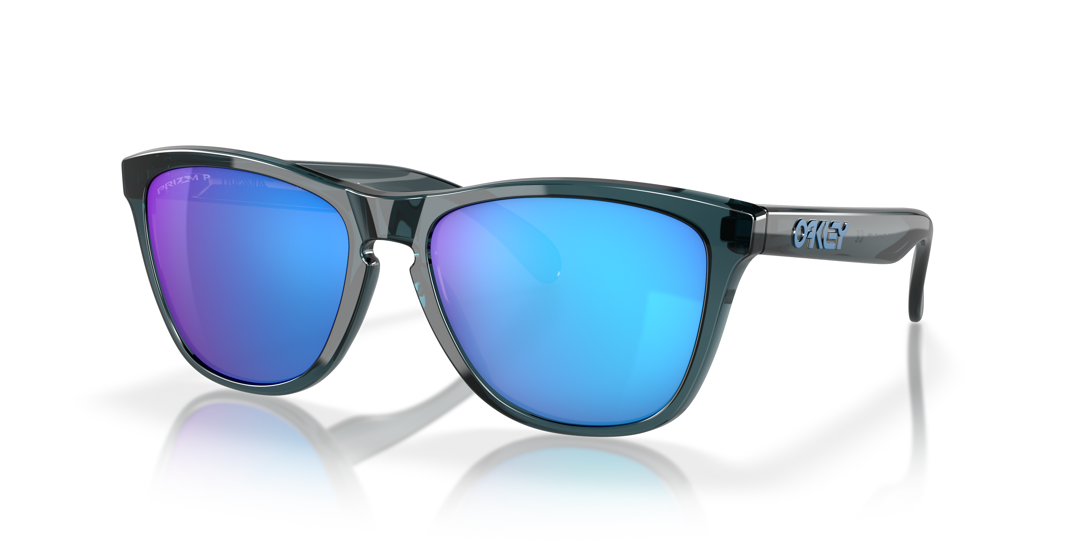 oakley frogskins prizm sapphire